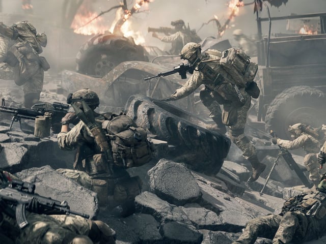 Official screenshots of Battlefield 6.