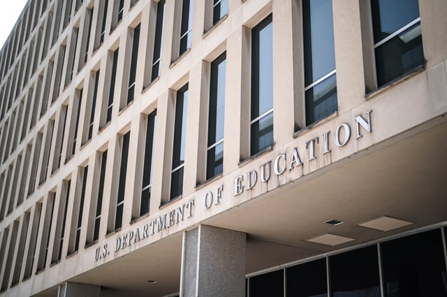 The Department of Education in Washington D.C. on June 6, 2025.