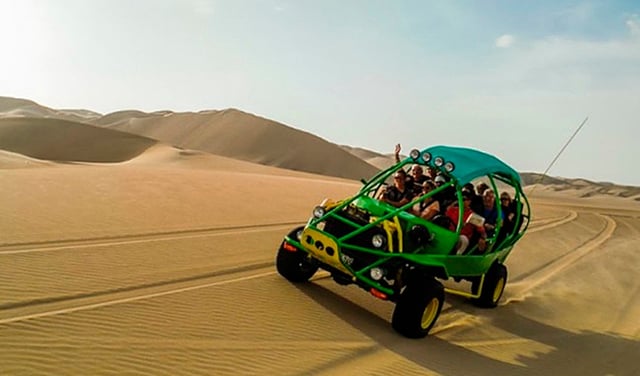 Fiscalía advierte grave riesgo en uso de carros tubulares en dunas de Huacachina tras lesiones y muerte de turistas en Ica
