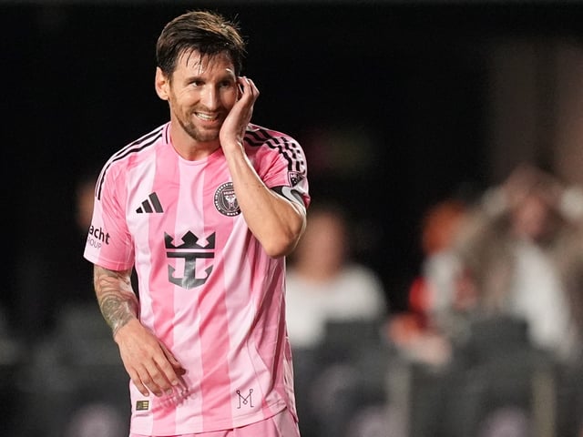 Inter Miami se medirá ante New England en búsqueda de clasificar a los playoffs. (AP/Rebecca Blackwell)