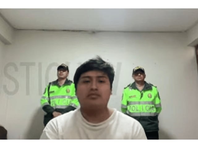 Pequeño J tuvo una audiencia virtual en la que rechazó la extradición voluntaria a Argentina.