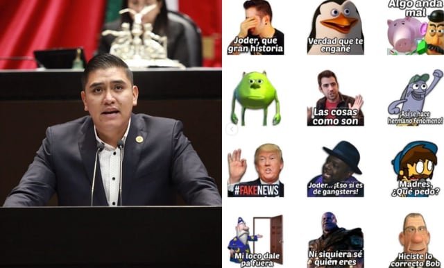 Multas y cárcel por hacer memes o stickers ofensivos, propone diputado