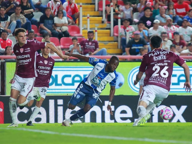 El Pachuca se llevó los tres puntos de Aguascalientes.