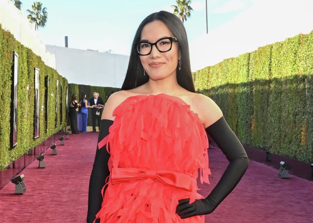 Comedian Ali Wong, pictured at the 82nd Annual Golden Globes held at The Beverly Hilton on January 05, 2025, was among the first to visit Alcatraz as the San Francisco landmark reopened thanks to a ferry operator’s donation that kept tours running.