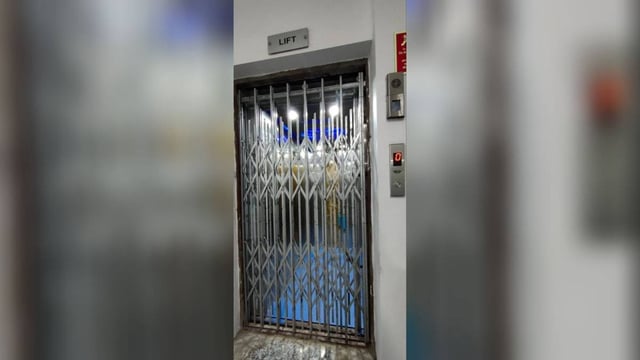 Fire personnel used a cutter to rescue the boy but doctors declared him brought dead at hospital.