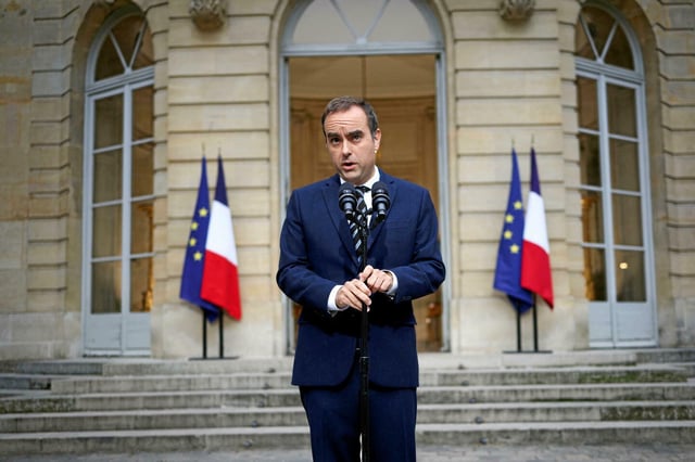 Le Premier ministre, Sébastien Lecornu, à Matignon, à Paris, le 3 octobre 2025.

