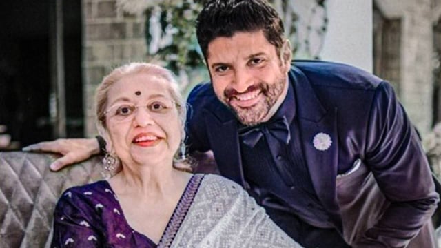 Farhan Akhtar's Mother Honey Irani. | Image: Instagram