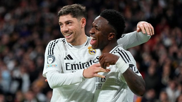 Ein Premier-League-Klub bietet 300 Mio. Euro für Real-Star Vinicius Junior und Valverde.