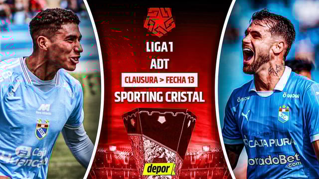 Sporting Cristal vs. ADT EN VIVO vía L1 MAX y L1 Play por Liga 1 2025. (Diseño: Christian Marlow)