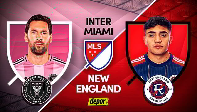 Inter Miami vs. New England Revolution. (Diseño: Christian Marlow)