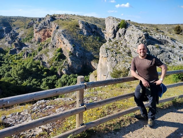 David Cubero, responsable de la reintroducción del lince en Castilla y León.