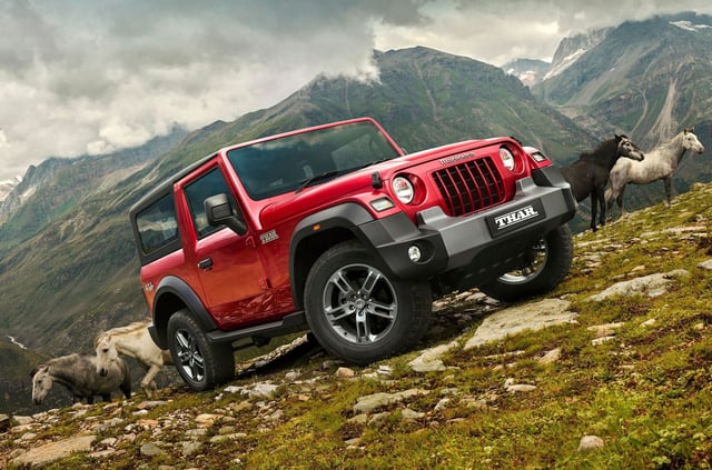 The new Thar SUV comes with a host of interior feature upgrades.