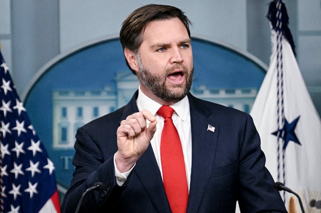 JD Vance at the White House on Oct. 1, 2025.    