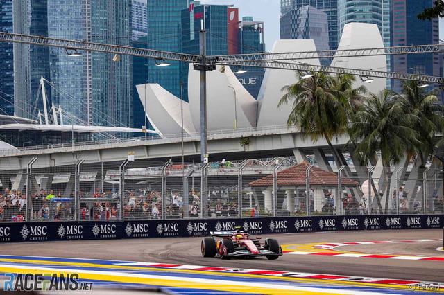 Lewis Hamilton, Ferrari, Singapore, 2025