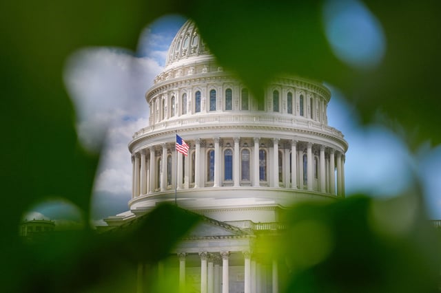 The U.S. Capitol on Thursday, Oct. 2, 2025, in Washington.
