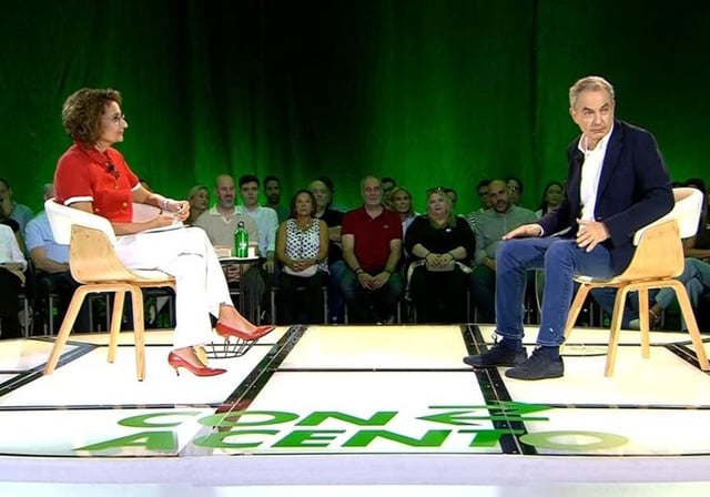 Pantallazo del evento celebrado por el PSOE-A en el hotel Barceló Renacimiento de Sevilla