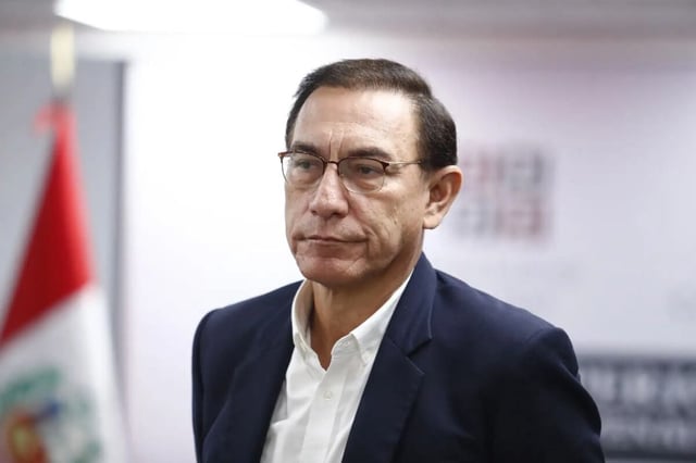 El expresidente Martín Vizcarra, vacado en noviembre del 2020, acumula tres sanciones de inhabilitación para ejercer cargos públicos. (Foto: Andina)