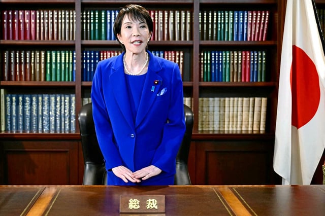 Sanae Takaichi, élue samedi 4 octobre 2025 à la tête du Parti libéral-démocrate (PLD), devrait être la première femme à occuper le poste de Premier ministre du Japon. 
