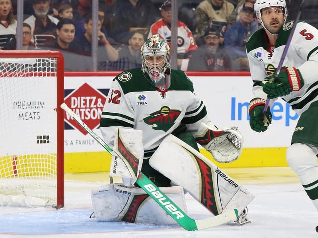 Filip Gustavsson, Minnesota Wild (Amy Irvin / The Hockey Writers)