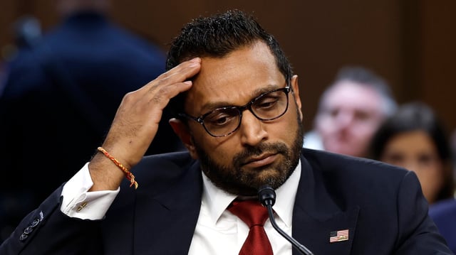 FBI Director Kash Patel served an agency veteran a scathing “official notice” letter informing him that he was being terminated.