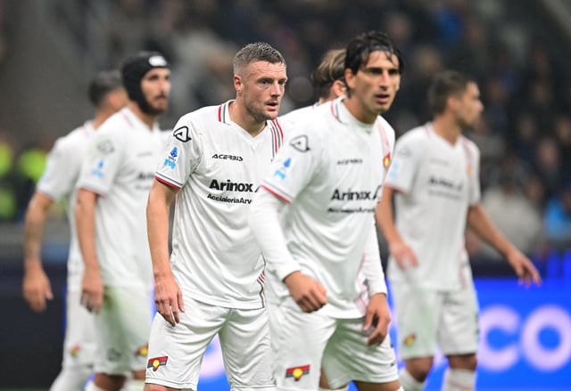 Soccer Football - Serie A - Inter Milan v Cremonese - San Siro, Milan, Italy - October 4, 2025 Cremonese's Jamie Vardy REUTERS/Daniele Mascolo