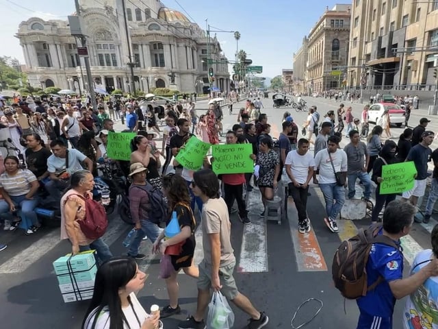 Bloqueos colapsan CDMX