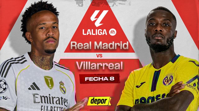 Real Madrid vs. Villarreal por LaLiga. (Diseño: Christian Marlow)