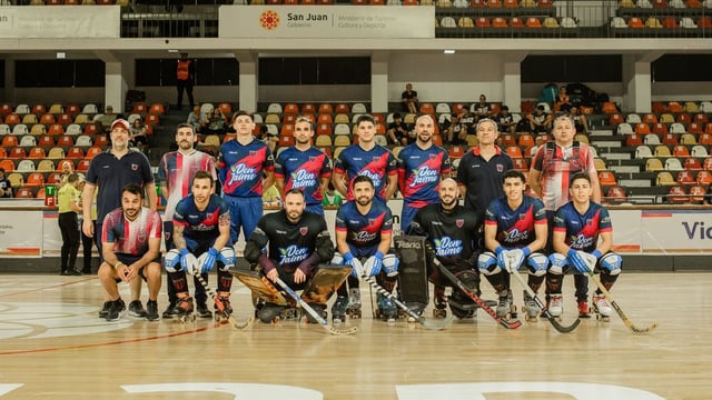 Hockey Patín. Andes Talleres ganó su primer partido en el Mundial de Clubes y fue ante Olimpia de San Juan.