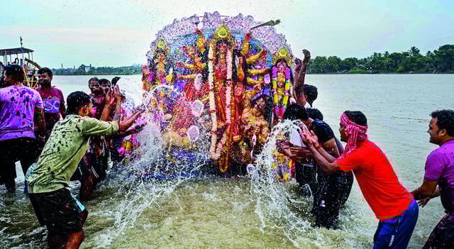 Woman crushed during idol immersion, 3 others drown across Bengal