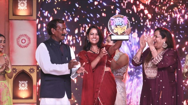 Anita Hassanandani wins Zee TV reality show Chhoriyan Chali Gaon