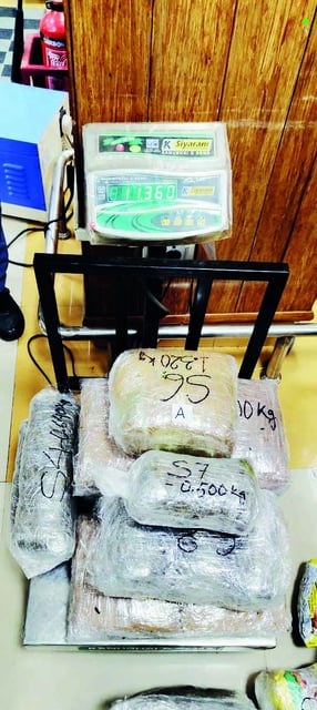 CISF prevents attempt to smuggle drugs; 21 kg of cannabis recovered at Imphal airport