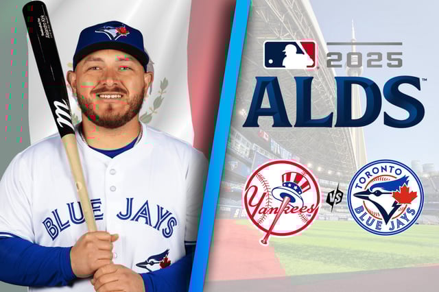 El mexicano Alejandro Kirk y los Azulejos Toronto reciben a los Yankees de Nueva York para el Juego 1 de la Serie Divisional. (Foto: Especial GH)