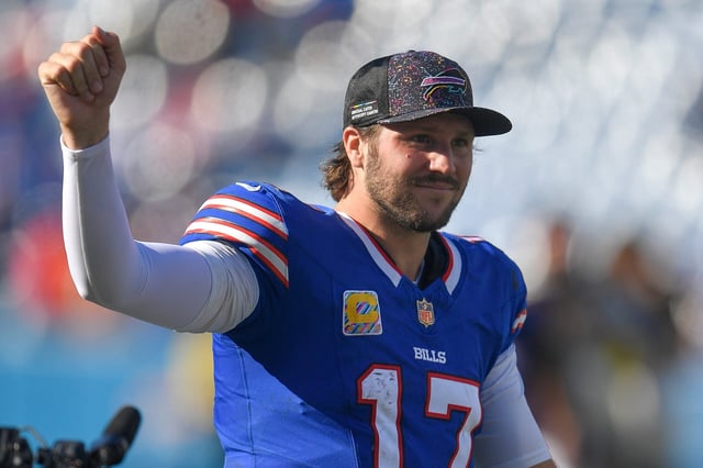 Josh Allen is setting himself up to possibly win MVP for a second straight season.