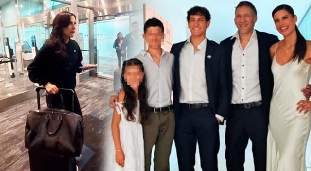 María Pía SE FUE del país junto a su esposo Samuel Dyer e hijos y revela el FUERTE motivo: "Nos vamos..."