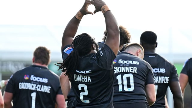Bok hooker Dweba gets off the mark in England