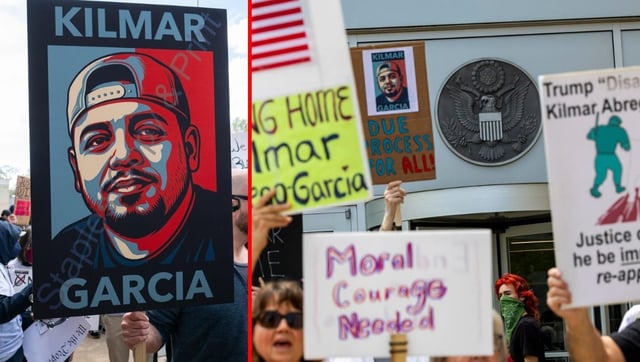 Kilmar Ábrego García, migrante salvadoreño deportado por error, regresó a Estados Unidos para enfrentar cargos por tráfico de personas.