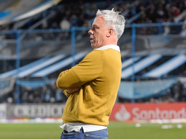 Lucas Pusineri, entrenador de Atlético Tucumán.