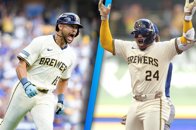 Cerveceros apalean a Cachorros en el Juego 1 de la Serie Divisional con rally demoledor en el primer inning. (Foto: @brewers)