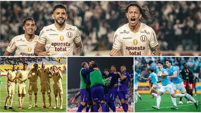Universitario es el líder de la tabla acumulada en la Liga1 2025