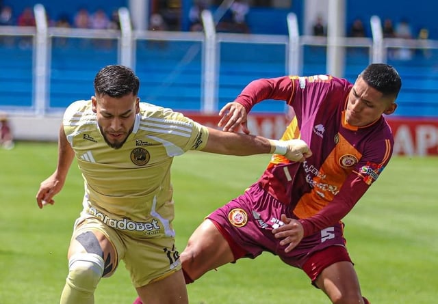 Cusco FC sufrió un duro golpe en sus aspiraciones de quedarse con el Torneo Clausura. (@clubchankascyc)