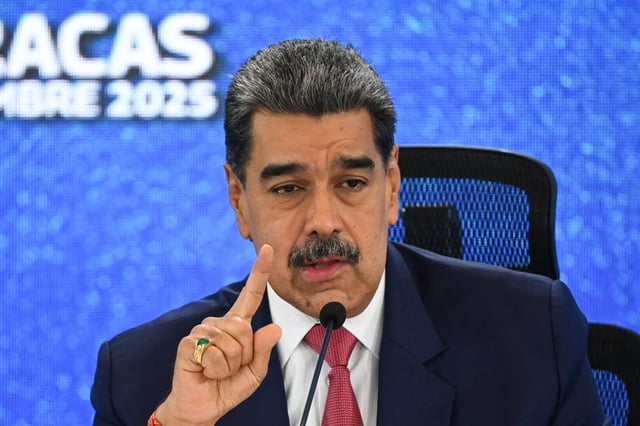 El líder chavista, Nicolás Maduro. (Foto: Federico PARRA / AFP)
