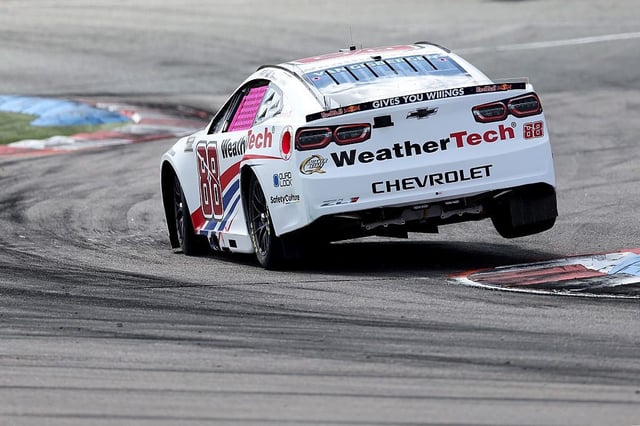 Shane van Gisbergen at the Charlotte ROVAL. Image: Chris Graythen/Getty Images