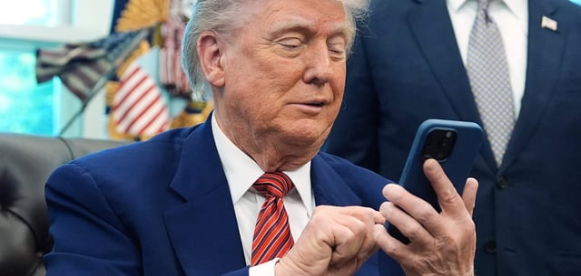 US-Präsident Donald Trump im Weißen Haus