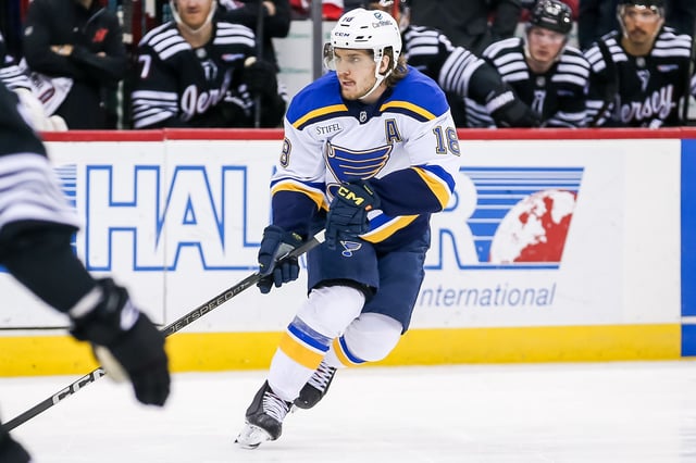 Robert Thomas, St. Louis Blues (Jess Starr/The Hockey Writers)