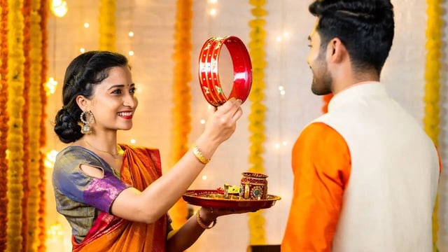 Karwa Chauth Date 2025: Why Women Use A Chalni (Sieve) To See Their Husband’s Face (And Mistakes You Should Avoid While Doing This Ritual)