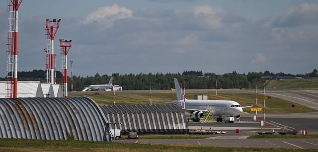 Der Flughafen in der litauischen Hauptstadt Vilnius (Archivbild)