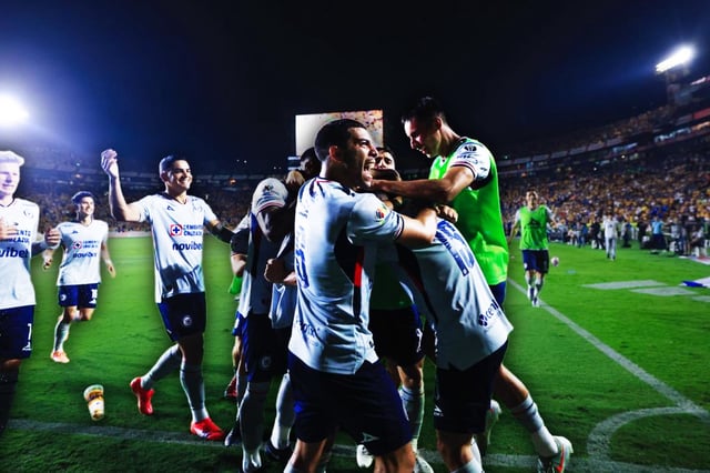 Ángel Sepúlveda puso el empate en el añadido. Foto: Cruz Azul.