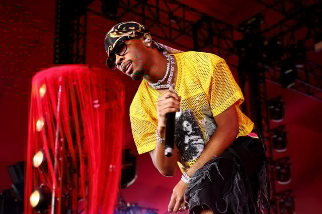 INDIO, CALIFORNIA - APRIL 20: (FOR EDITORIAL USE ONLY) d4vd performs at Gobi Tent during the 2025 Coachella Valley Music and Arts Festival on April 20, 2025 in Indio, California. (Photo by Arturo Holmes/Getty Images for Coachella)