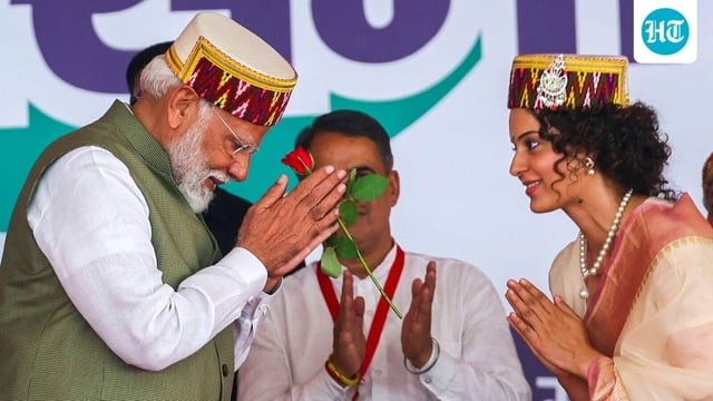 Kangana Ranaut spoke highly about PM Narendra Modi.