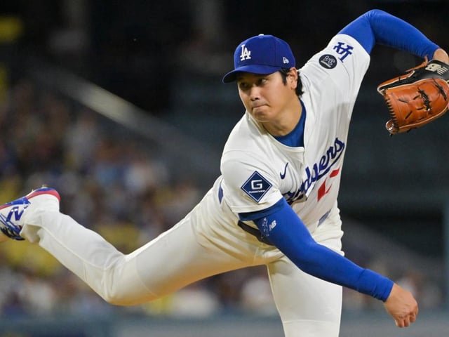 Shohei Ohtani falló al poncharse (Reuters)
